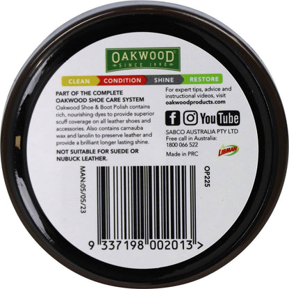 Oakwood Renovating Shoe Polish 65g