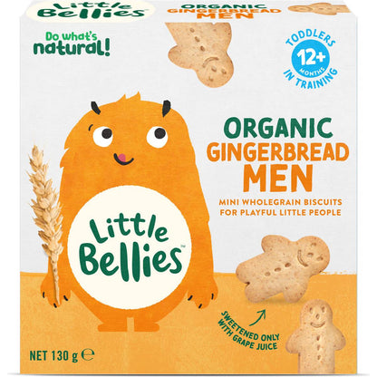 Little Bellies Gingerbread Men 130g