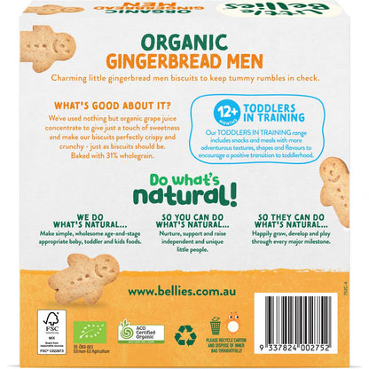Little Bellies Gingerbread Men 130g