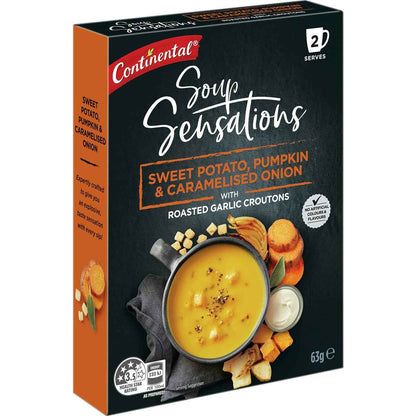 Continental Soup Sensations Sweet Potato Pumpkin & Caramelised Onion 63g