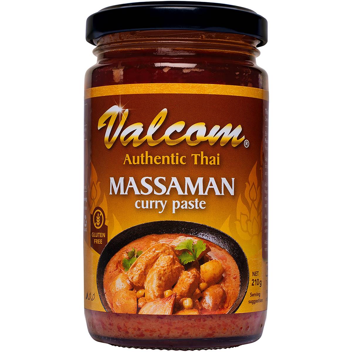 Valcom Paste Massaman Curry 210g