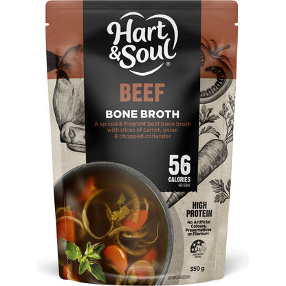 Hart & Soul Beef Bone Broth Soup 350g