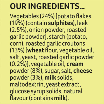 Continental Soup Sensations Farmhouse Potato & Leek Serves 2 60g