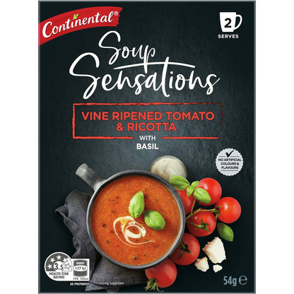 Continental Soup Sensations Vine Ripened Tomato & Ricotta Serves 2 54g