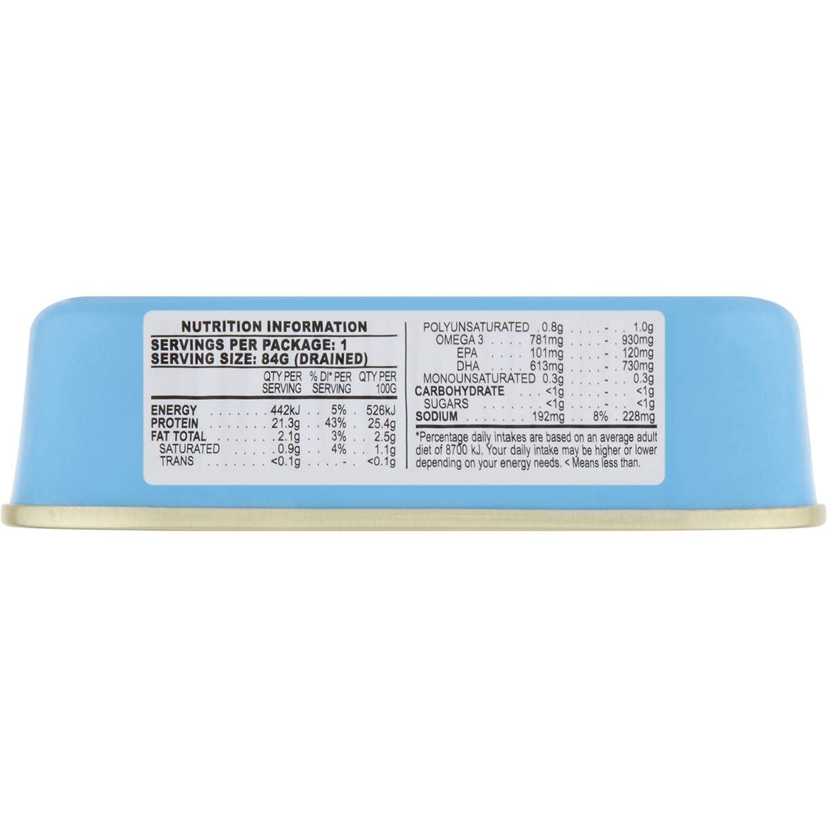 Deep Cove Sardines In Springwater 125g