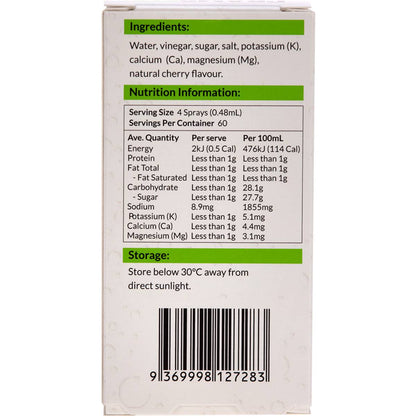 CrampFix Rapid Mouth Spray Sour Cherry Flavour 30ml
