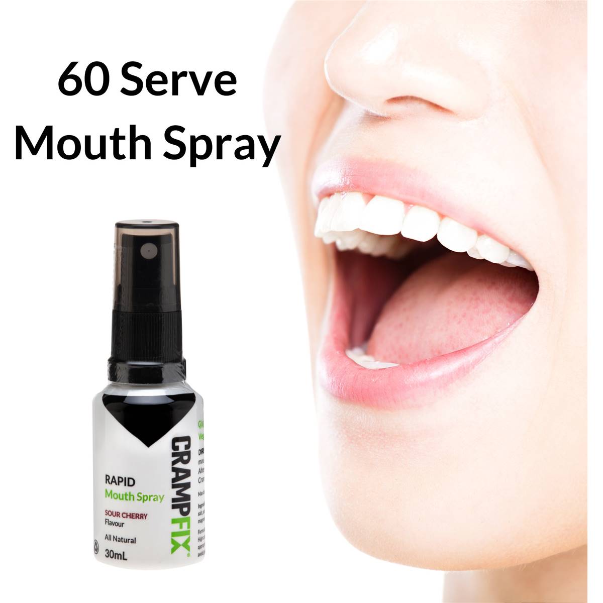 CrampFix Rapid Mouth Spray Sour Cherry Flavour 30ml