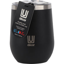Decor Wine & Coffee Travel Cup Insulated Stainless Steel 350mL