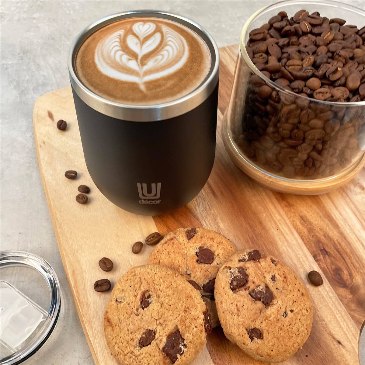 Decor Wine & Coffee Travel Cup Insulated Stainless Steel 350mL