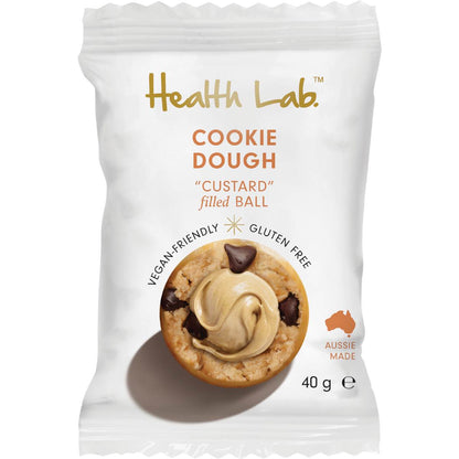 Health Lab Cookie Dough Vibes Custard Filled Ball 40g