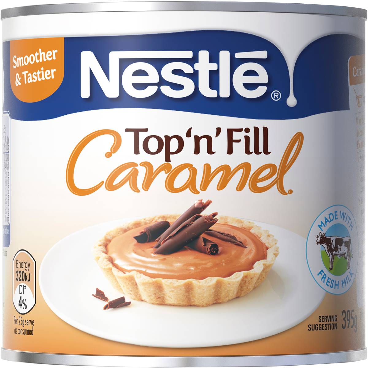 Nestle Top n Fill Caramel 395g