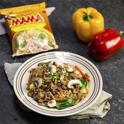 Mama Pork Instant Noodles 90g x5 Pack