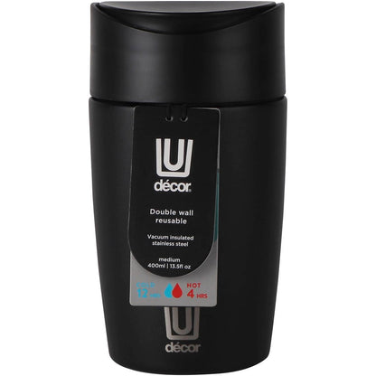 Decor Travel Cup Insulated Stainless Steel 400mL