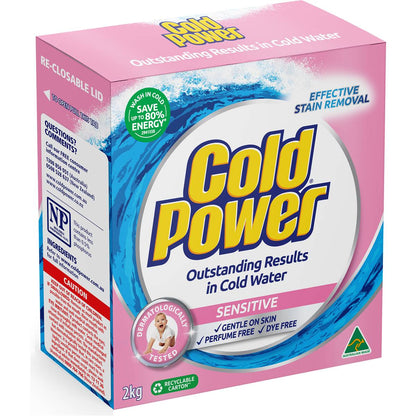 Cold Power Sensitive Laundry Washing Powder Detergent 2kg