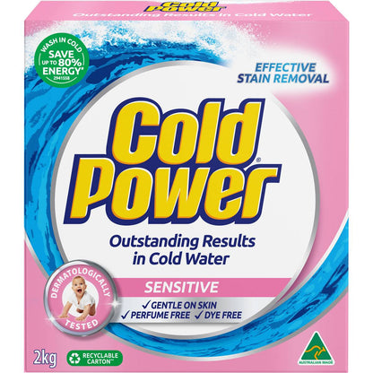 Cold Power Sensitive Laundry Washing Powder Detergent 2kg