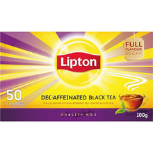 Lipton Black Tea Decaffeinated 50 Pack