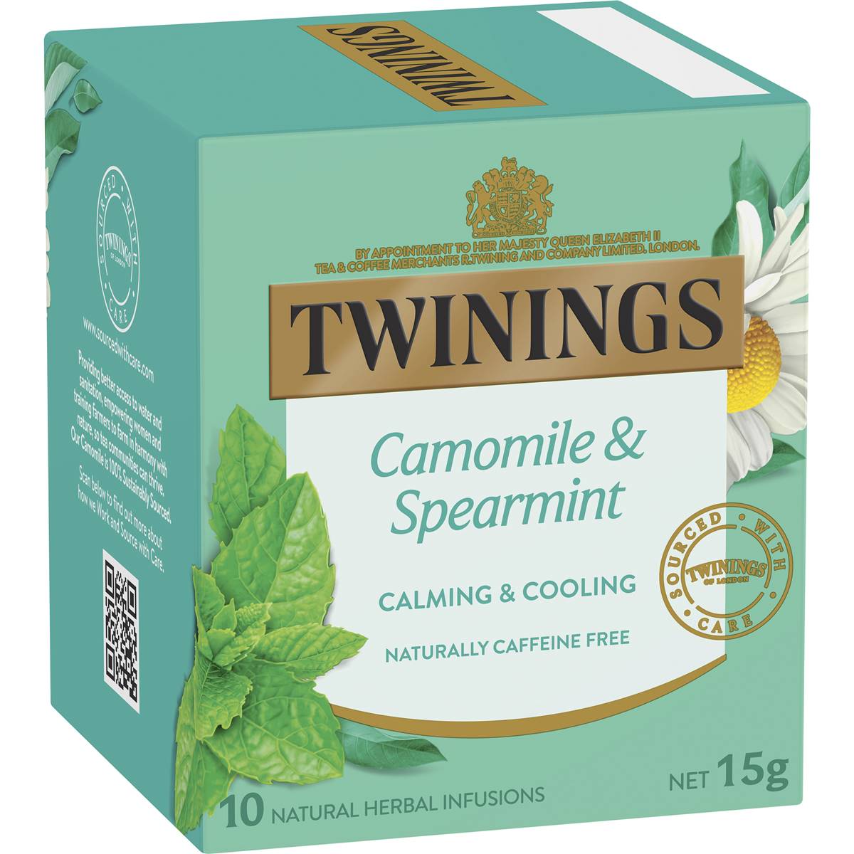 Twinings Camomile & Spearmint Tea Bags 10 Pack