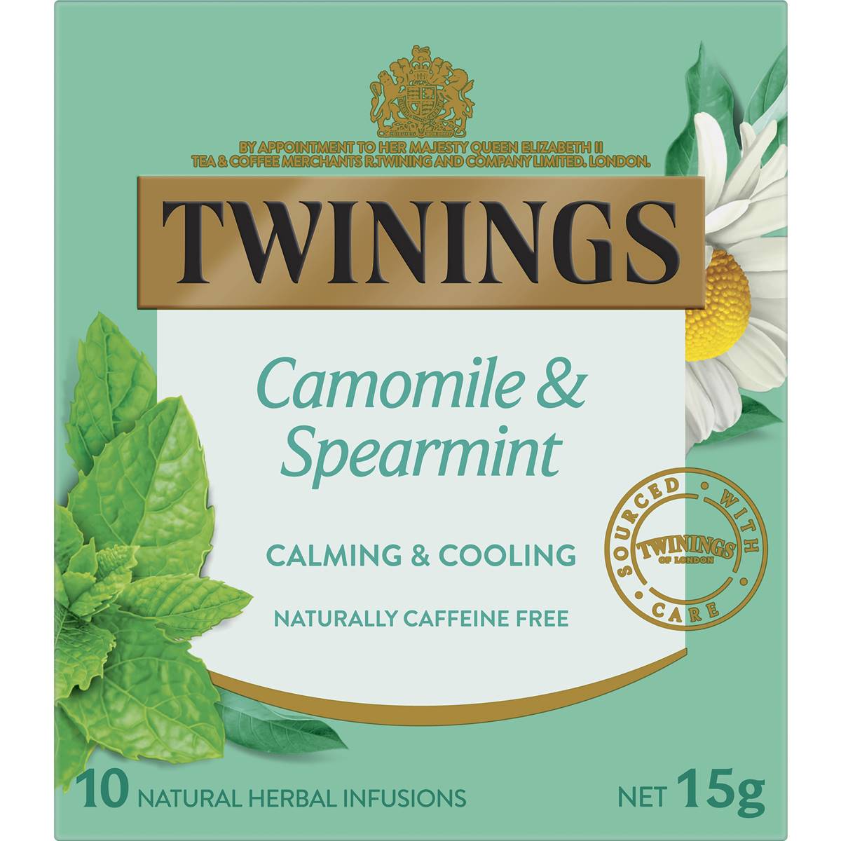 Twinings Camomile & Spearmint Tea Bags 10 Pack