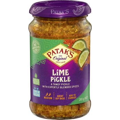 Patak's Lime Pickle Medium 283g