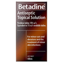 Betadine Antiseptic Topical Solution 100mL