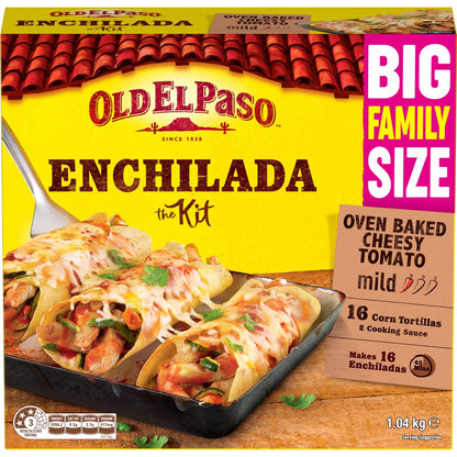 Old El Paso Bulk Enchilada Kit Mexican Style 1.04kg
