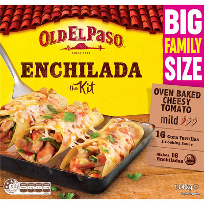 Old El Paso Bulk Enchilada Kit Mexican Style 1.04kg