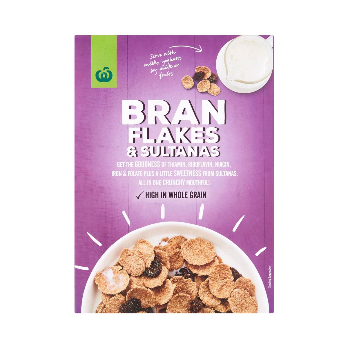 Woolworths Bran Flakes & Sultanas 700g