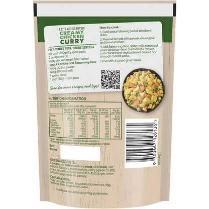 Continental Recipe Base Creamy Chicken Curry 30g