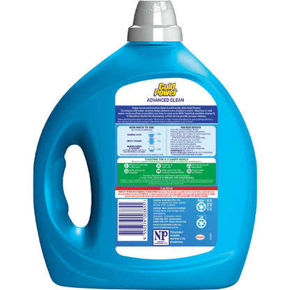 Cold Power Advanced Clean Laundry Liquid Washing Detergent 4L