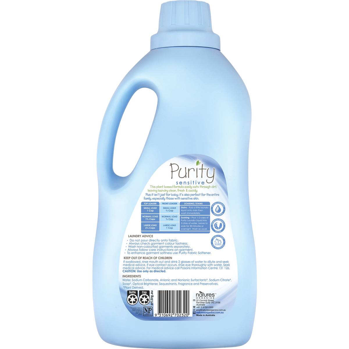 Purity Sensitive Laundry Liquid 2l