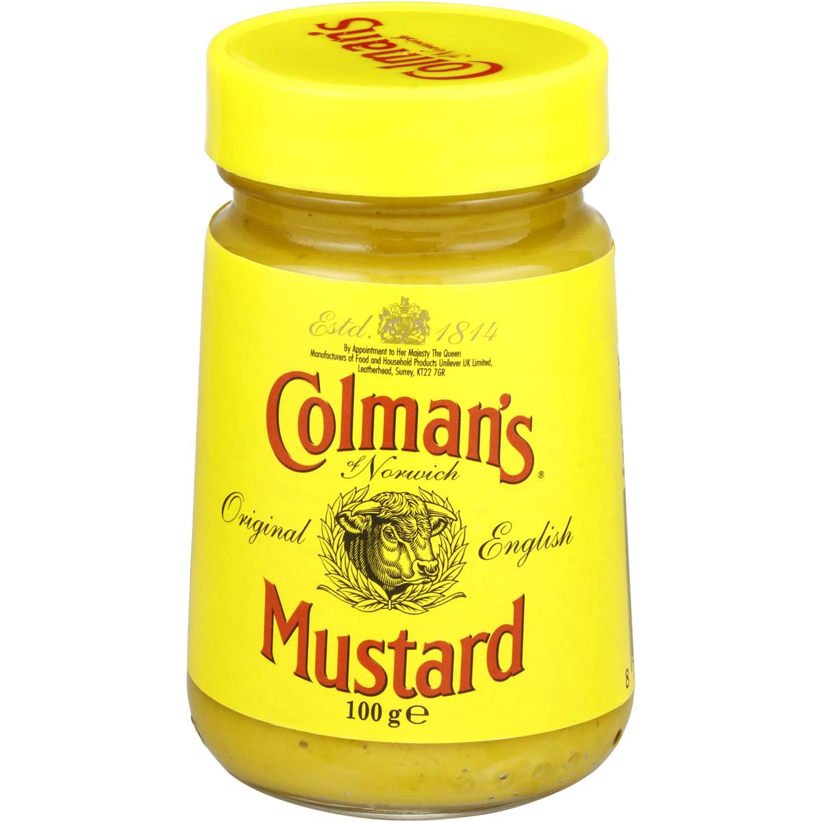 Colman's Ingredients English Mustard 100G