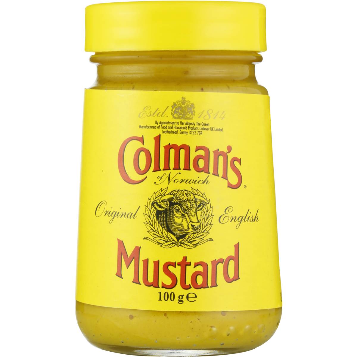 Colman's Ingredients English Mustard 100G
