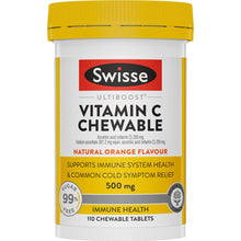 Swisse Ultiboost Vitamin C Chewable Tablets 110 pack