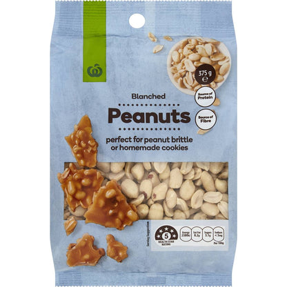 Woolworths Blanched Peanuts 375g
