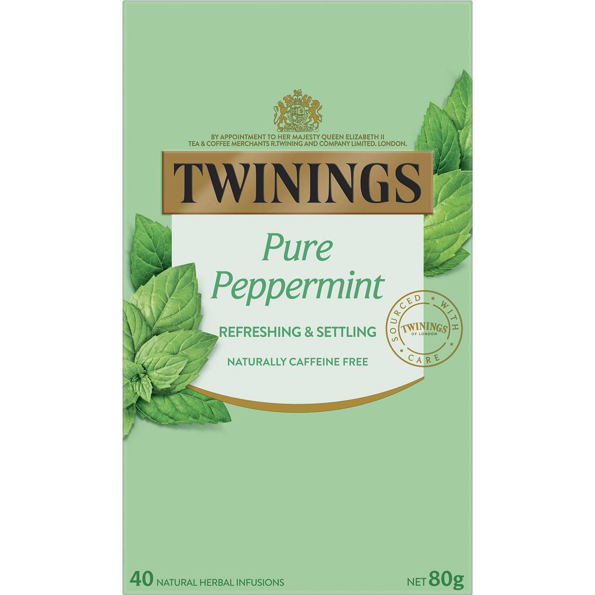 Twinings Pure Peppermint Tea Bags 40 Pack