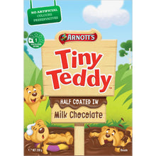 Arnotts Tiny Teddy Chocolate Half Coat Biscuits 200g