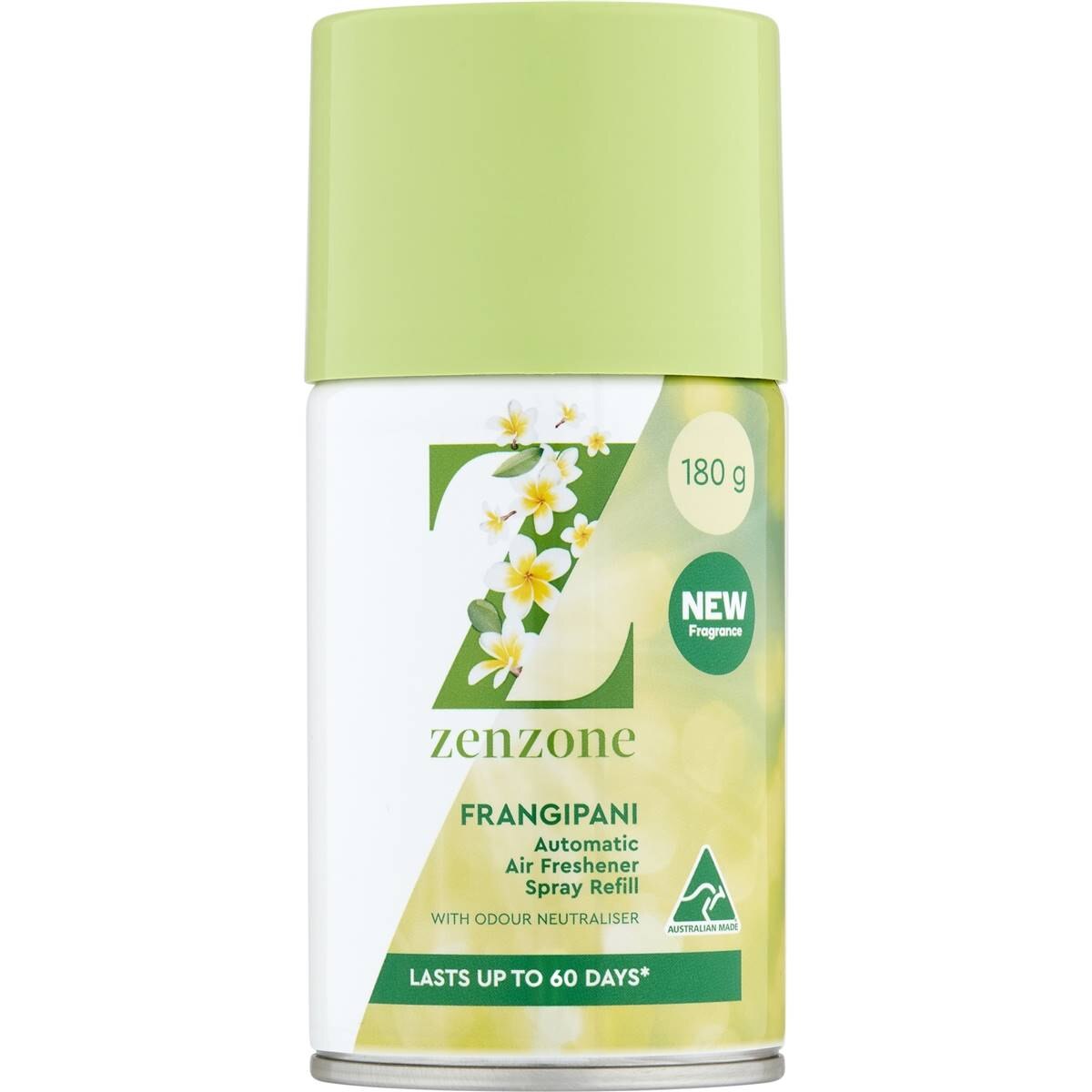 ZenZone Air Freshener Spray Refill Frangipani 180g