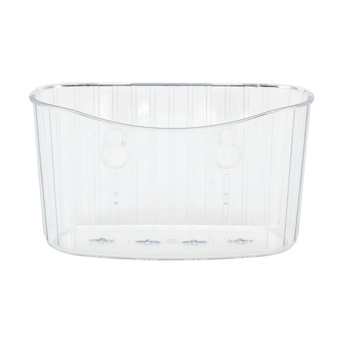 Clear Sink Brush Holder