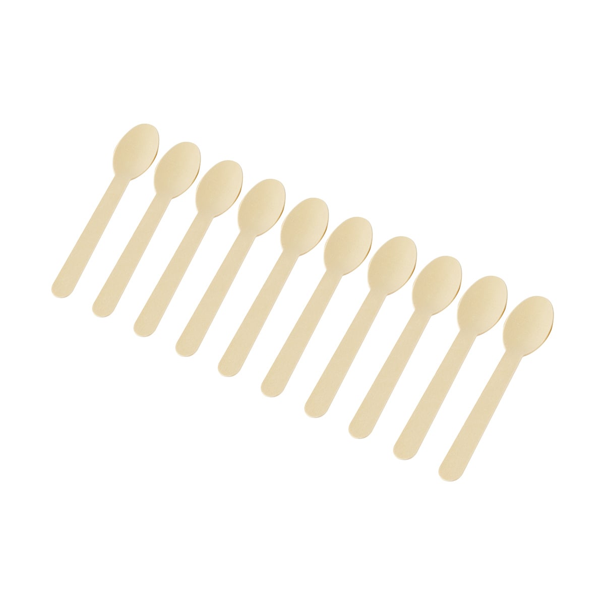 10 Piece Wooden Spoons