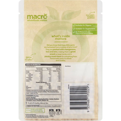 Macro Natural Pine Nuts 150g