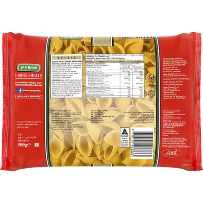 San Remo Shells Large Pasta No 29 500g