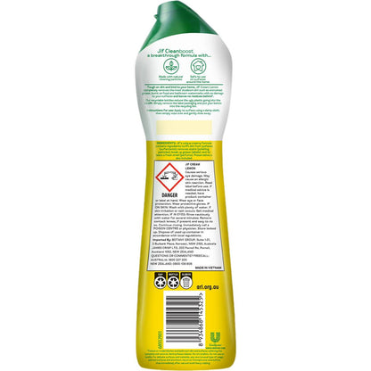 Jif Cream Cleanser With Micro Particles Lemon 500ml