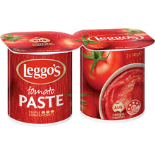 Leggo's Australian Grown Tomato Paste Triple Concentrate Tub 140g x 2 pack