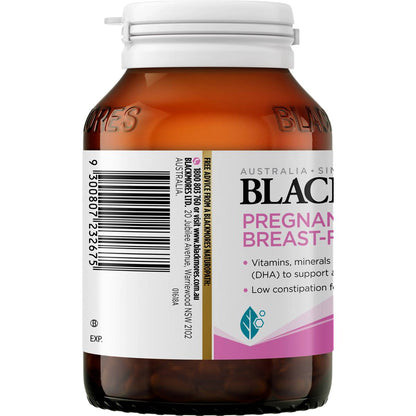 Blackmores Pregnancy & Breastfeeding Gold Vitamin Capsules 60 Pack