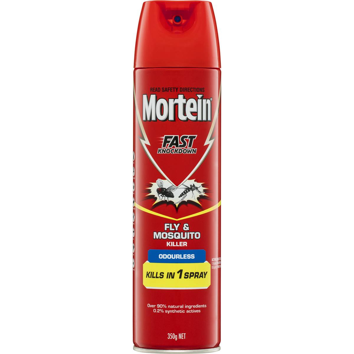 Mortein Odourless Flying Insect Spray 350g