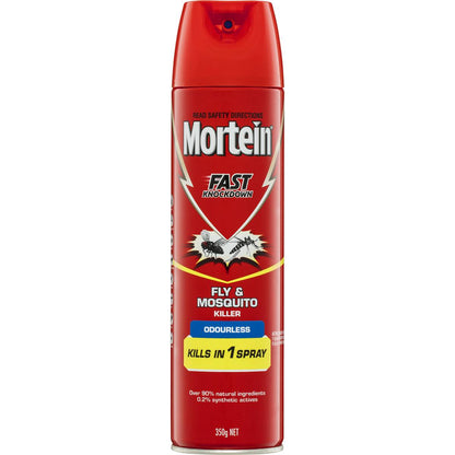 Mortein Odourless Flying Insect Spray 350g