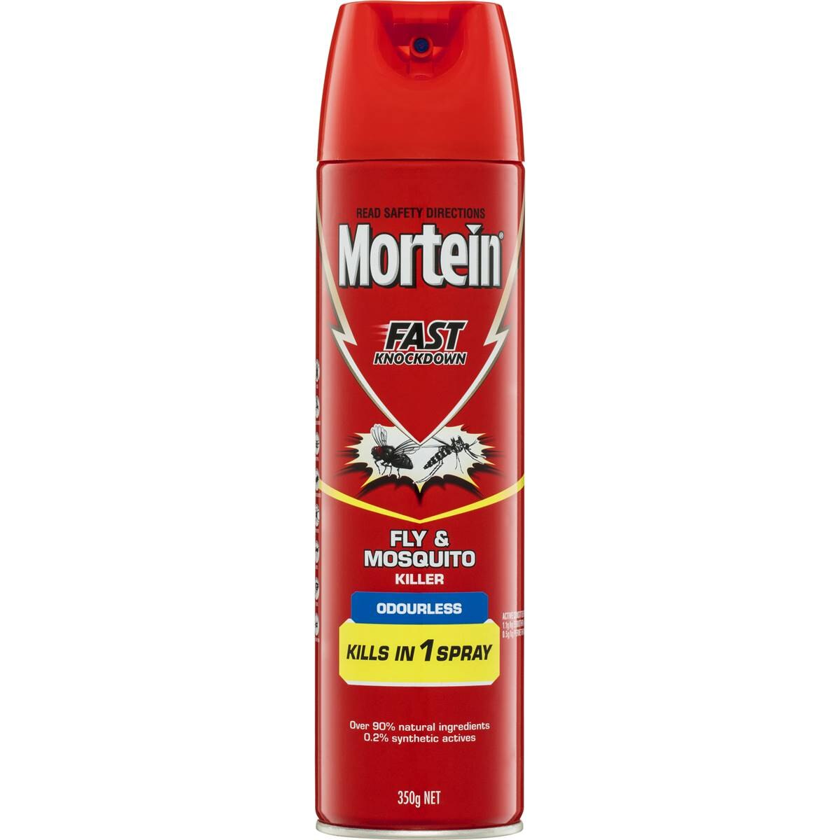 Mortein Odourless Flying Insect Spray 350g