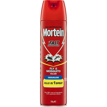 Mortein Odourless Flying Insect Spray 350g
