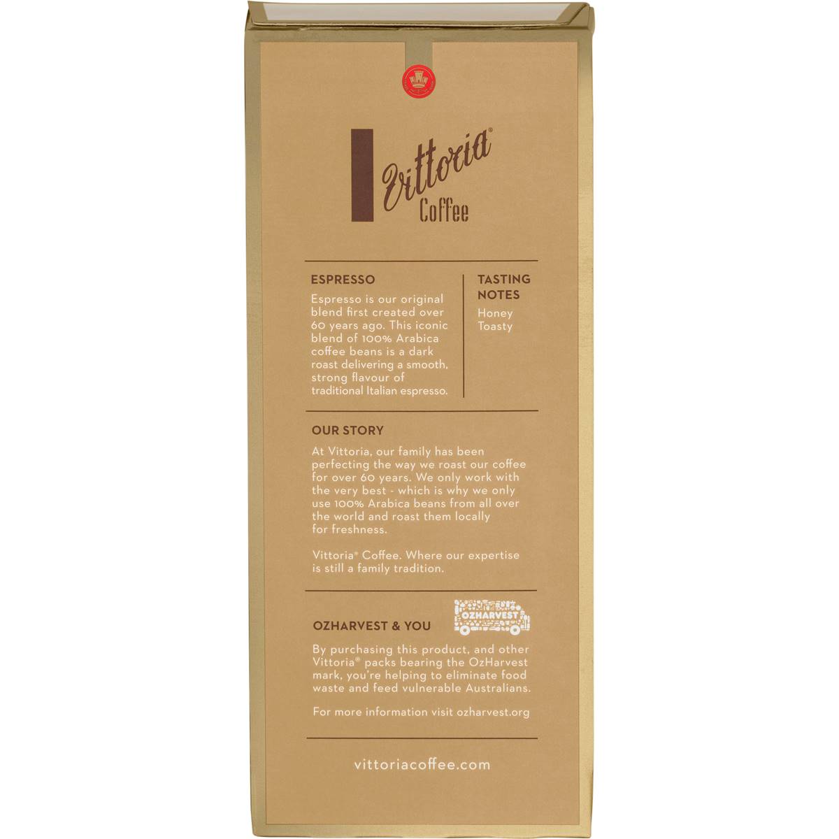 Vittoria Espresso Nespresso Compatible Coffee Capsules Pack 10