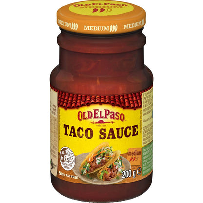 Old El Paso Taco Sauce Medium Taco Sauce 200g